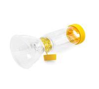 Chamber Plus Flow-Vu antistatico con maschera per adulti Large (Yellow)