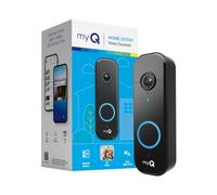 CHAMBERLAIN myQ Videocitofono | Fotocamera 2K, batteria/cablata, visione notturna a colori, visualizzazione dal vivo con conversazione a 2 vie, rilevamento del movimento e avvisi in tempo reale
