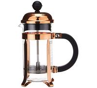 Bodum, Caffettiera alla francese, in rame e vetro borosilicato, 0,35 litri, modello Chambord, per ca. 3 tazze, Marrone (Copper)