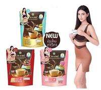 CHAME' Sye Coffee Pack Cordyceps Collagen Jiaogulan brucia perdita di peso me...