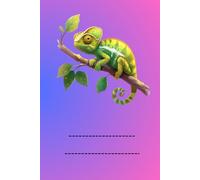 CHAMELEON: ANIMALS OF THE WORLD, Positive Affirmation, Motivational and Inspirational Notebook, Animal Notebook, Birthday Gifts, Motivational Gifts, Notebook Gifts, Anniversary Gifts, For All...