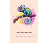 CHAMELEON: ANIMALS OF THE WORLD, Positive affirmations, Motivational and inspirational notebook, Animal notebook, Birthday gifts, Notebook gifts, Anniversary gifts, For all...
