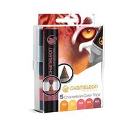 Chameleon Art Products - 5 Color Tops; miscele dal colore al colore; Toni Caldi