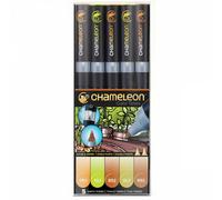 Chameleon Art Products - 5 pennarelli permanenti Miscelazione Colori e Sfumature