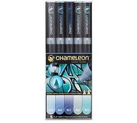 Chameleon Art Products - 5 pennarelli permanenti Miscelazione Colori e Sfumature