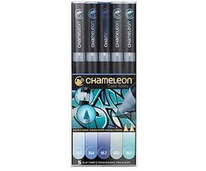 Chameleon Art Products - 5 pennarelli permanenti Miscelazione Colori e Sfumature
