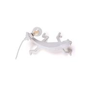 Seletti Chameleon Going Down Applique Bianca