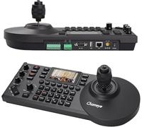 Chameye Controller per Telecamera PTZ PoE con Joystick 4D, Controller Telecamera PTZ, e schermo di anteprima da 3 pollici per YouTube OBS vMix Live Streaming PTZ Contoller (E300)