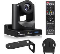 Chameye NDI Telecamera PTZ 30x Zoom Ottico 1080P 60fps AI Traccimento con display LCD, 3G-SDI HDMI USB3.0 LAN (PoE) YouTube OBS vMix Live Streaming per eventi educativi al culto della Chiesa - C730N