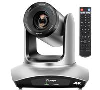 Chameye Telecamera PTZ 4K con Zoom Ottico 20x, con HDMI/USB3.0/LAN(PoE) per Culto in Chiesa in Diretta, Videoconferenza, Youtube OBS vMix Live Streaming, C420