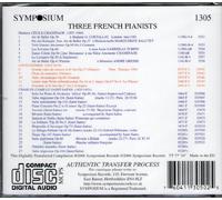 Chaminade/Saint-Saens/Diemer - Three French Pianists