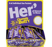 Chamois Butt ' R Lei Pop Display Scatola Di 75 Singoli 8.9ml Confezioni