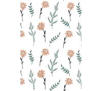 Chamomile Dreams: A Floral Lined Notebook: a5 plant themed notebook with 200 lined pages