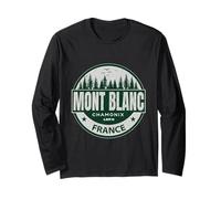 Chamonix Monte Bianco Zona turistica più Alta Vetta delle Alpi Maglia a Manica