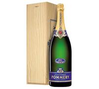 Champagne AOC Brut Royal Pommery, Magnum 1,5 ℓ, Cassetta di legno