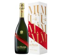 Champagne G.H. Mumm Grand Cordon Brut con Astuccio | Champagne Pinot Nero e Chardonnay | Bottiglia da 750ml in Giftbox