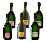 Champagne - Jeeper - Grand Assemblage Brut - Rosé - Grande Réserve Blanc de blancs - 6x75cl