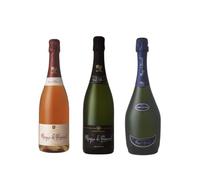 Champagne - Marquis de Pomereuil - Brut Sélection - Rosé tendre - Brut Cuvée Spéciale - 3x75cl
