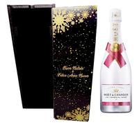 Champagne Moët Chandon ICE IMPERIAL ROSE' Demi Sec 1,5 Litri Magnum in Elegante Cofanetto di in Legno, per l'Ultimo dell' Anno, Ottima ed Esclusiva Idea Regalo ! Ottima ed Esclusiva Idea Regalo !