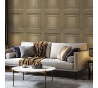 Champagne Pannello Carta da Parati Trama 3D Vinile Effetto Belgravia Amara 7401