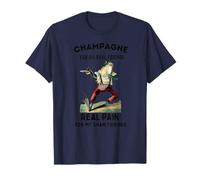 Champagne per veri amici, vero dolore per Sham Friends Frog Maglietta