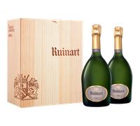 Champagne R de Ruinart Brut - Cofanetto Duo Champagne
