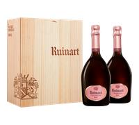 Champagne Ruinart - Brut Rosé - Cofanetto Duo Champagne