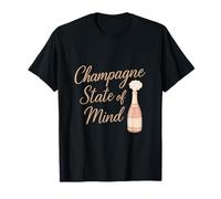 Champagne State of Mind, Motivo celebrativo in Lamina Dorata Maglietta