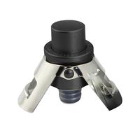 Champagne Stopper - Tappo di bottiglia di vino in acciaio inossidabile, Saver di vino scintillante | 2,36x1.38 pollici Strumento di conservazione dello champagne ermetico, berretto vini per sigillo a
