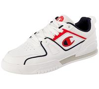 Champion 3 Point Low, Sneakers Uomo, Bianco/Blu Marino/Rosso, 47.5 EU