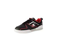 Champion 3 Point Low, Sneakers Uomo, Nero/Bianco/Rosso (KK002), 44 EU