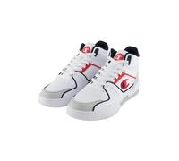 Champion 3 POINT MID Uomo Sneaker da Basket S22119-CHA-WW010 Bianco/Blu/Rosso