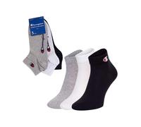 Champion Core Socks 3PP Quarter, Blu (Marino), 43-46 EU (9-10.5 UK) Unisex - Adulto -FW23