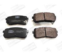 CHAMPION 572596CH Kit pastiglie freni Posteriore per HYUNDAI H-1 Cargo (TQ)