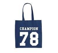 Champion 78 - Borsa Tote IN Tela - Giallo Songs Ventola Love Will Concerto 1978