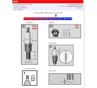 CHAMPION 8698/T10 SPARK PLUG POWER SPORT 8698-1 APRILIA ATLANTIC 300 I.E. 2011