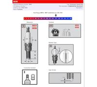 CHAMPION 8698/T10 SPARK PLUG POWER SPORT 8698-1 YAMAHA YP 400 MAJESTY 2009
