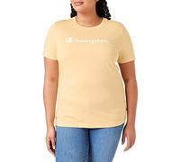 Champion American Classics - Big Logo S-S T-shirt, Donna, Giallo Paglierino, XXL