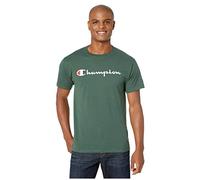 Champion American Classics - Maglietta a Maniche Corte da Uomo con Logo Grande