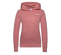 Champion American Classics Small Script Logo Felpa con Cappuccio, Rosa Intenso, XL Donna F22