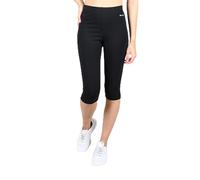 Champion Athletic C-sport Quick Dry Small Logo 3/4" Pantaloni da tuta, Nero, S Donna