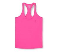 Champion Athletic Club W-Long Tank Canotta, Rosa Lampone, L Donna