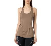 Champion Athletic Club W-Quick-Dry Slim Tank Canotta, Grigio Fango, M Donna