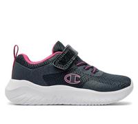 Champion Athletic - Softy Evolve G PS Sneakers, Blu Marino/Fucsia (BS501), 28 Bimbo (0-5 Anni) SS24