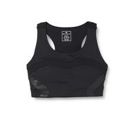 Champion Athletic Sportbras W-Matt Tonal Print High Impact Reggiseno Sportivo, Nero (KK001), S Donna