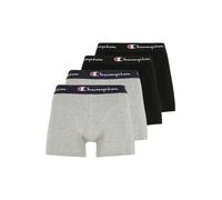 Champion Core x4, Boxer Corti, Uomo, Grigio (Melange), S