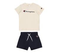 Champion Authentic Athletic Apparel Set écru / nero Bambini Champion Authentic Athletic Apparel 80 écru / nero
