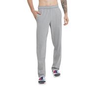 Champion - Pantaloni da uomo, leggeri, a gamba dritta, da casa, in jersey (vestibilità regolare o per corporature alte e robuste), XL