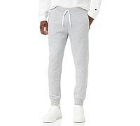 Champion Authentic Pants C-Logo Zip Pantaloni da Tuta, Grigio Melange, XL Uomo FW23