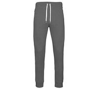 Champion Authentic Pants C-Logo Zip Pantaloni da Tuta, Nuovo Graphito Melange Scuro, M Uomo FW23